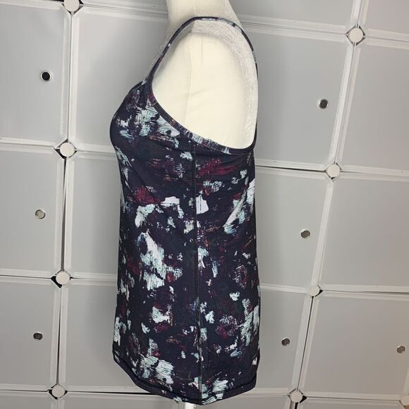 Lululemon Power Y Tank *Luon Static Blossom Multi Size 8 - Picture 3 of 9